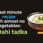 dahi tadka recipe